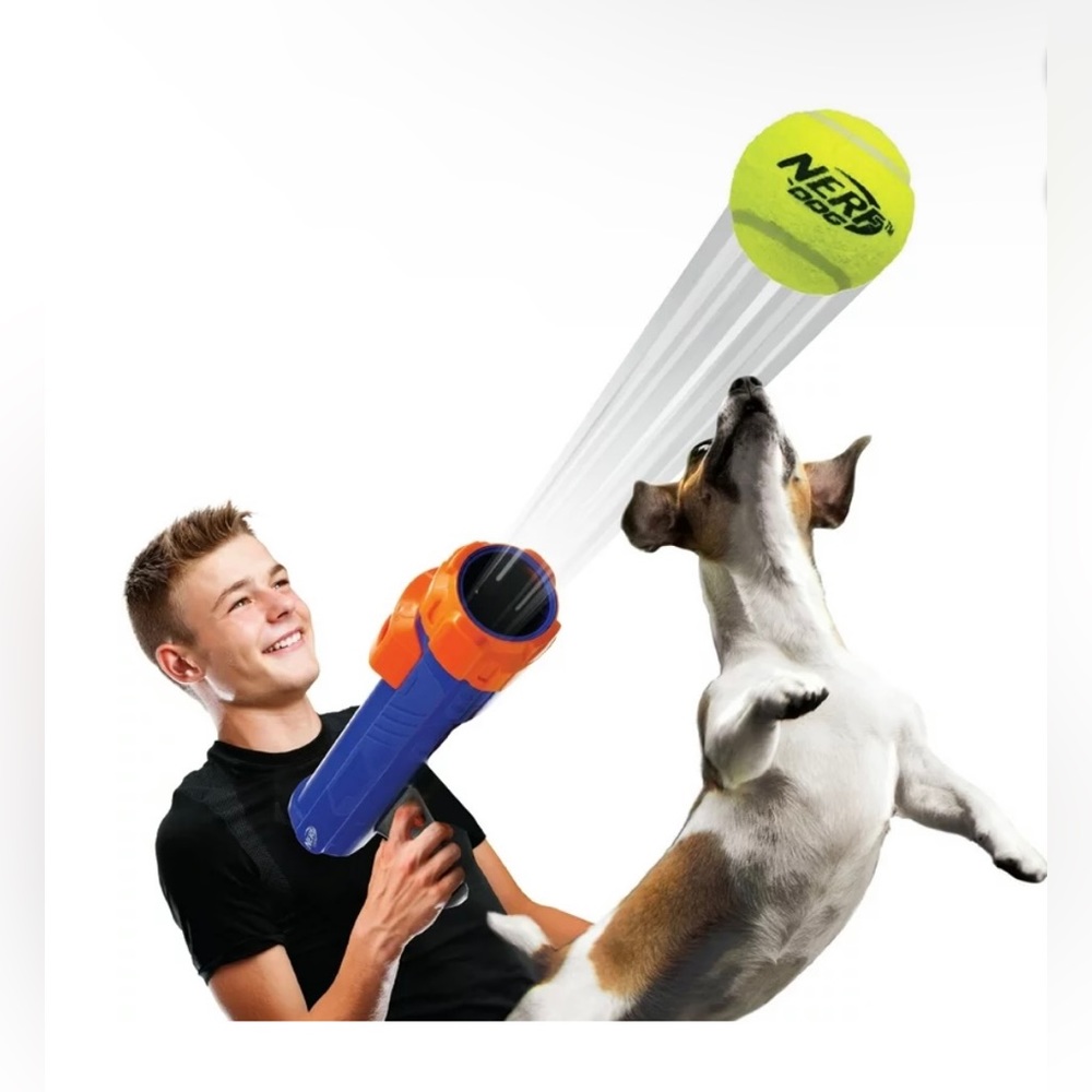 Nerf Dog Tennis Ball Blaster Dog Toy